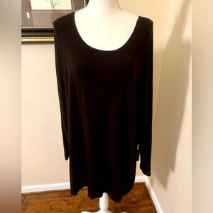 Like New Bryn Walker Rachele Tunic Top. Buttery Soft. Chocolate Brown. Sz L